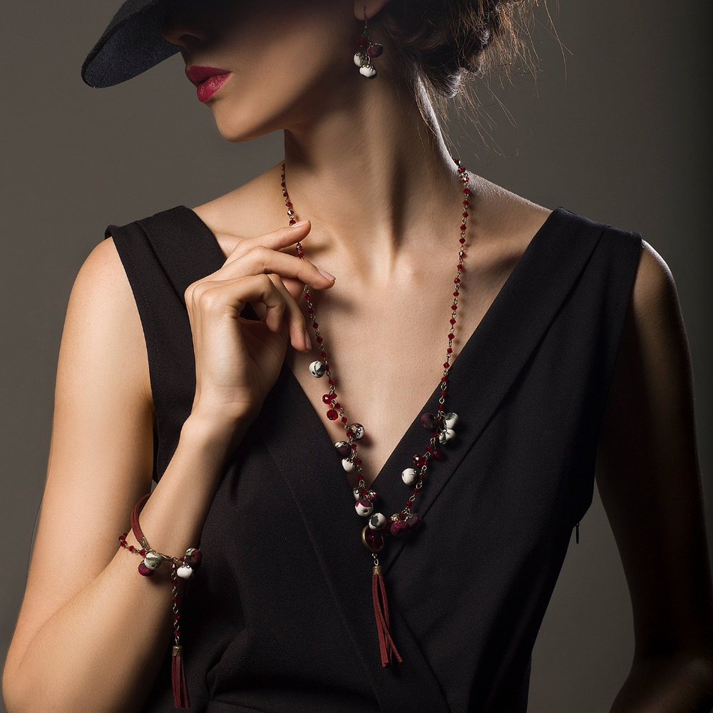 🛍”Adelle" 🛍 necklace by Ana Popova